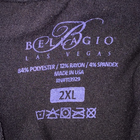 Bellagio Las Vegas black/silver butterfly appliqué - Picture 7 of 8